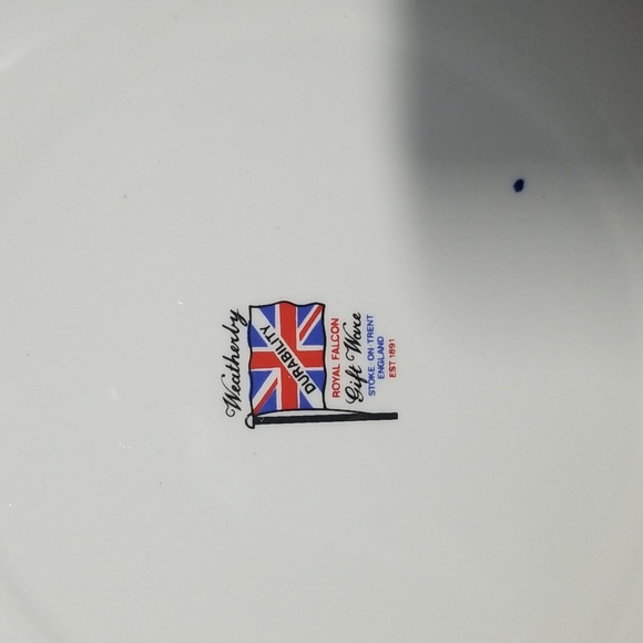 Weatherby Royal Falcon Decorative Plate #3Cries Of London Who'll Buy My Lavender - Picture 7 of 7